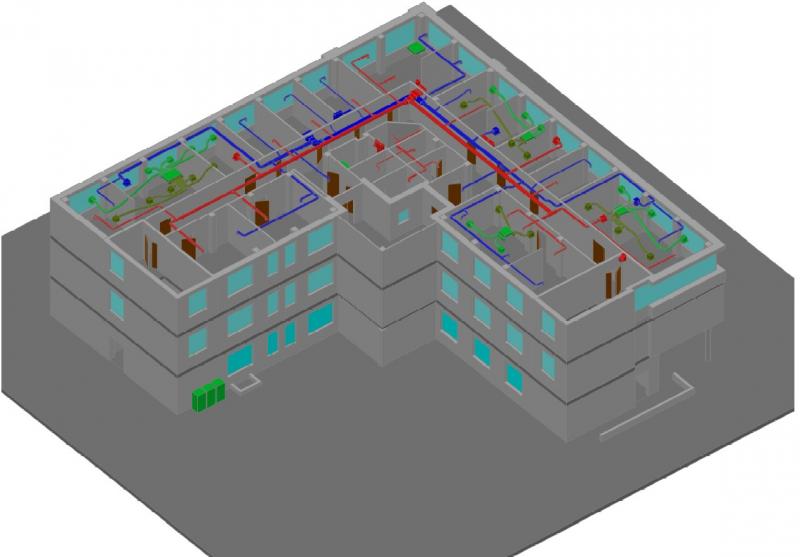 Проектирование вентиляции в школе