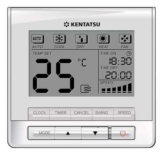 Kentatsu KSVQ140HFAN3/KSUT140HFAN3/-40