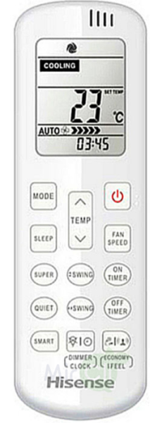 Hisense Premium Design Free Match AMS-09UW4RVETG00(S)