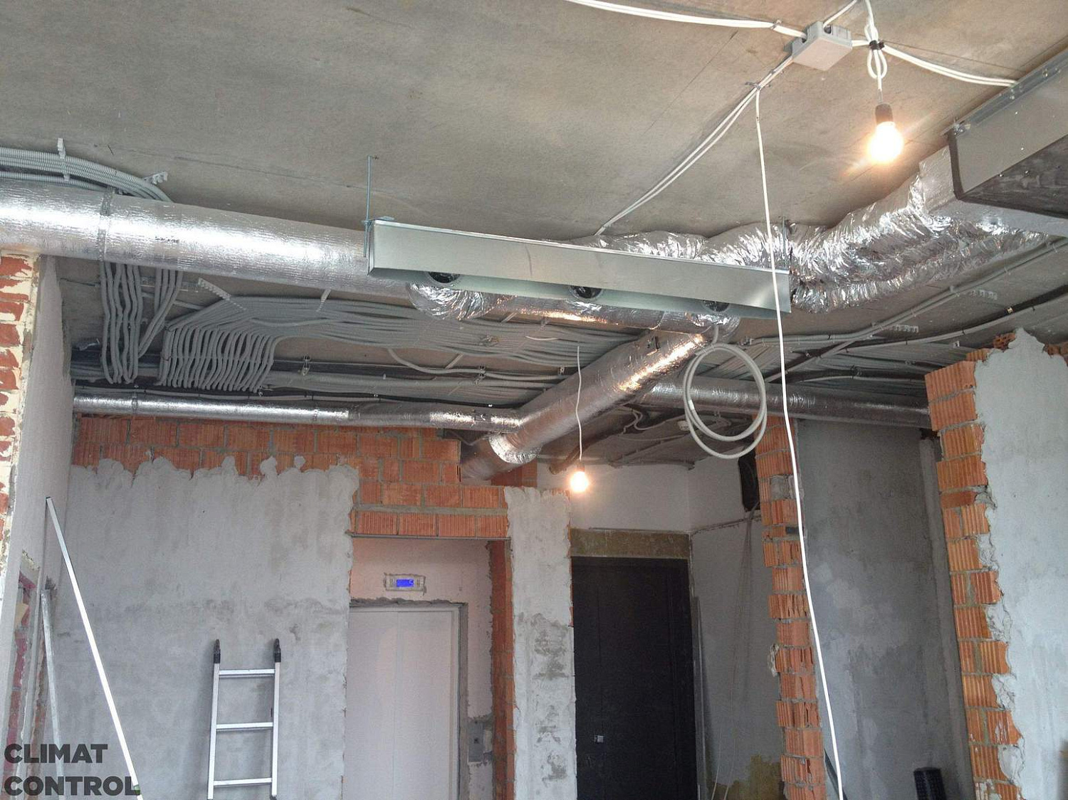 Монтаж вентиляции в квартире, в Красноярске