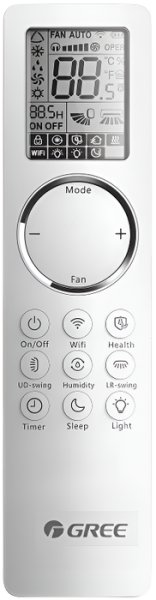 Gree Airy GWH24AVEXF-K6DNA1A(white)