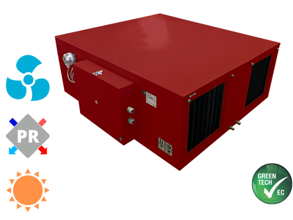 MIRAVENT PR 1100 W (с водяным калорифером)