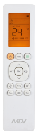 Mdv Aurora Design MDSA-09HRN8/MDOA-09HN8 Silver