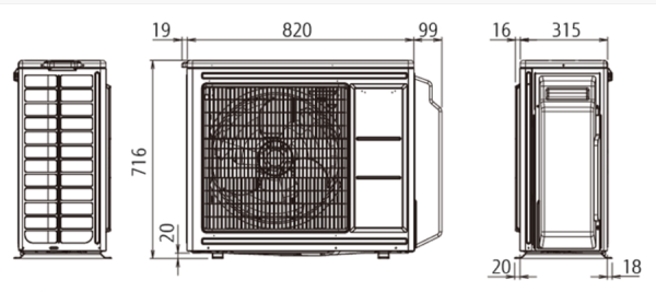 Fujitsu Free match  AOYG24KBTA3